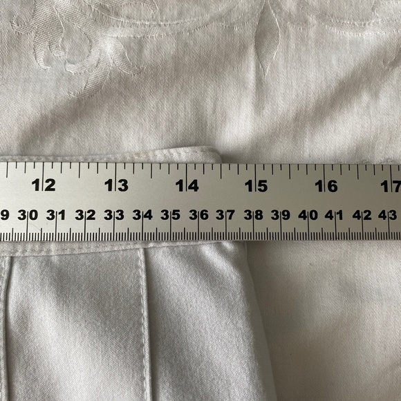 Dynamite Women's White Pleated A-line Schoolgirl Mini Skirt Size Medium - Picture 7 of 11